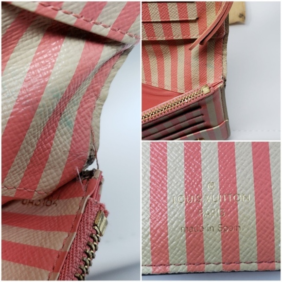 100% Auth Louis Vuitton Zip Wallet - Picture 6 of 8